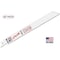 Gator Reciprocating Saw Blade, 8 in x 3/4 in x 10/14 TPI, Heavy Duty Metal/Wood Cutting, 25PK 12027-25 - alternate 1